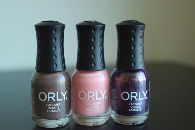 Orly Lacquer Cotton Candy, Prince Charming and Oui Review, NOTD