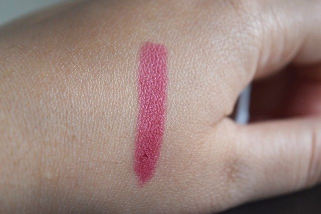 lipstick swatch