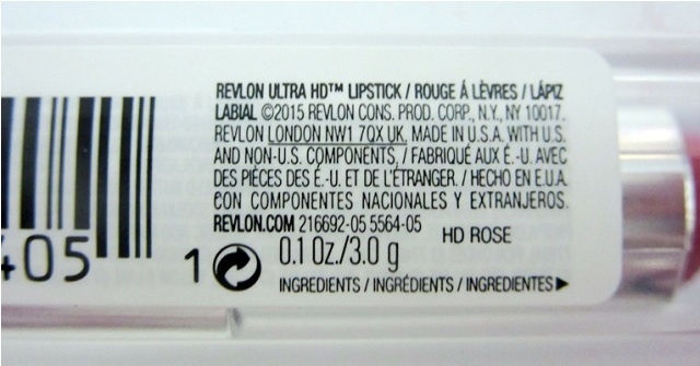 Revlon Rose Ultra HD Lipstick  (6)
