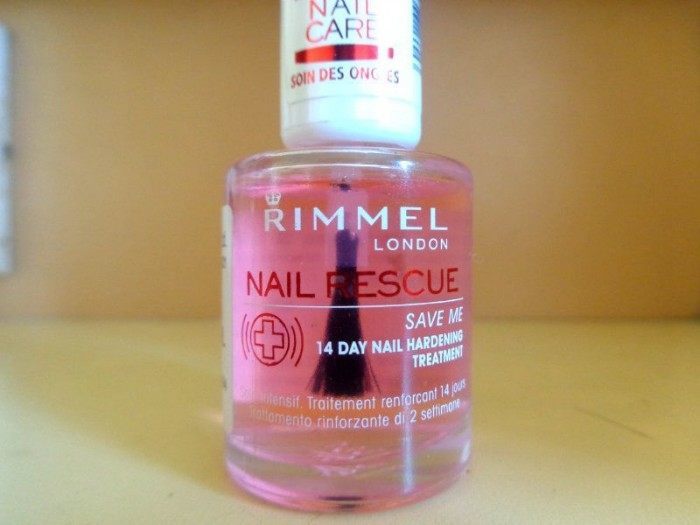 Rimmel London Nail Rescue Save Me 14 Day Nail Hardening Treatment Container