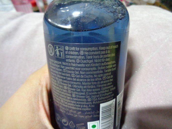 The Body Shop Blueberry Shower Gel  Ingredients