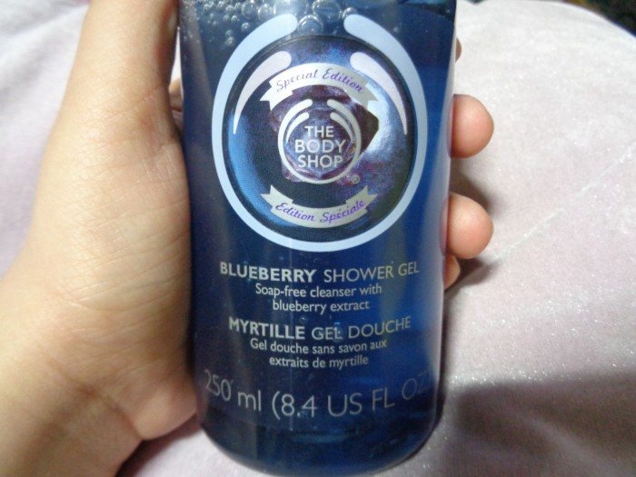The Body Shop Blueberry Shower Gel  Bottle