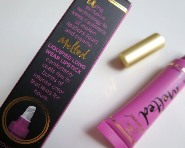Too Faced Melted Fig Liquified Long Wear Lipstick  (4)