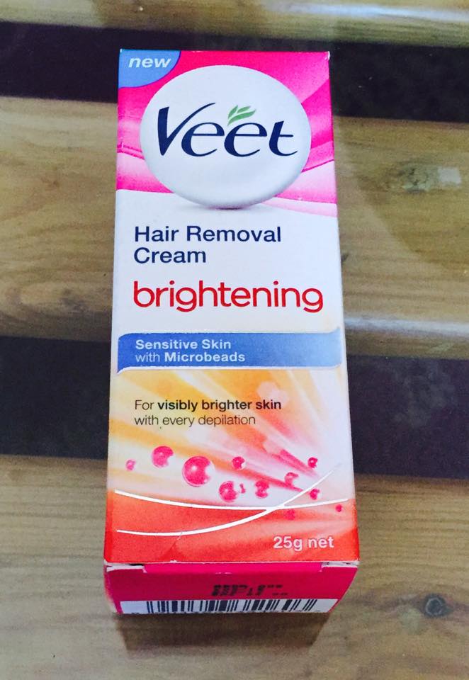 Veet Hair Removal Cream Brightening for Sensitive Skin Review