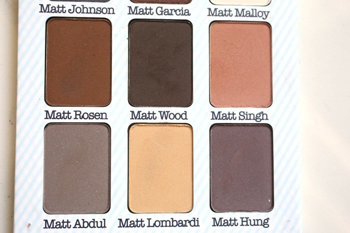 the balm meet matte nude palette review, swatch