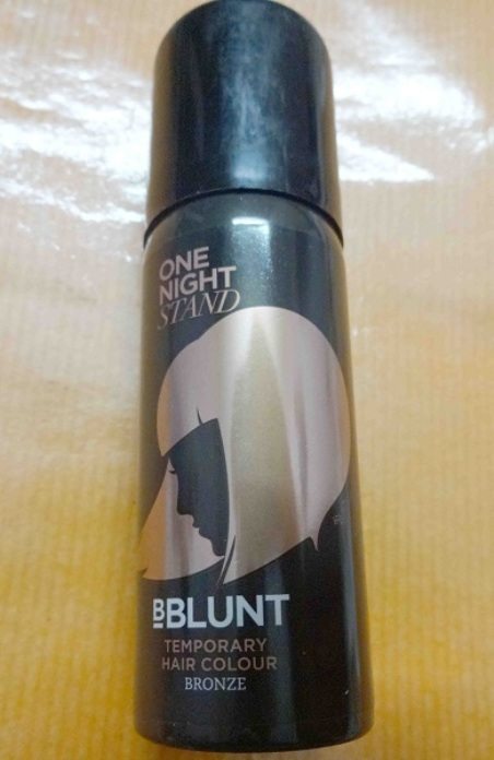 BBlunt Bronze One Night Stand Temporary Hair Colour Review3
