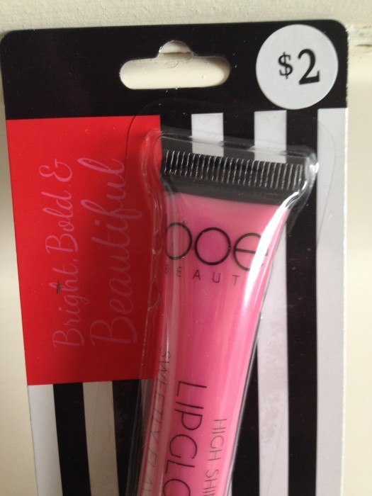 BOE Beauty Bombshell Pink Lip Gloss 