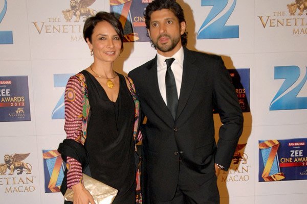Bollywood Celebs Who Are Younger Than Their Wives Adhuna & Farhan Akhtar