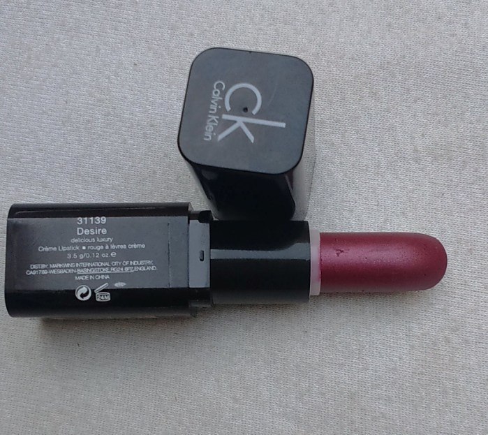 Calvin Klein Desire Delicious Luxury Crème Lipstick Review7