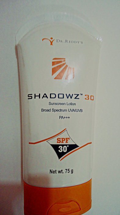 Dr. Reddy's Shadowz Sunscreen Lotion SPF 30 Review
