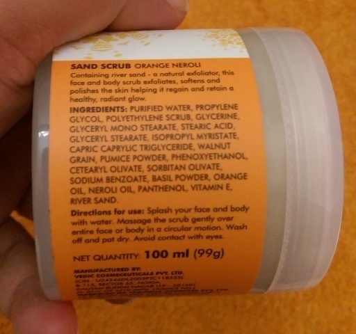 FabIndia Orange Neroli Sand Face Scrub  (8)