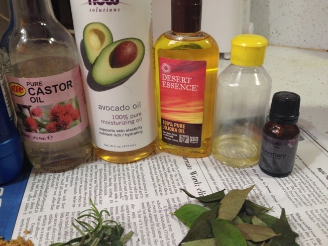 Ingredients hair oil
