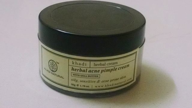 Khadi Herbal Acne Pimple Cream Review