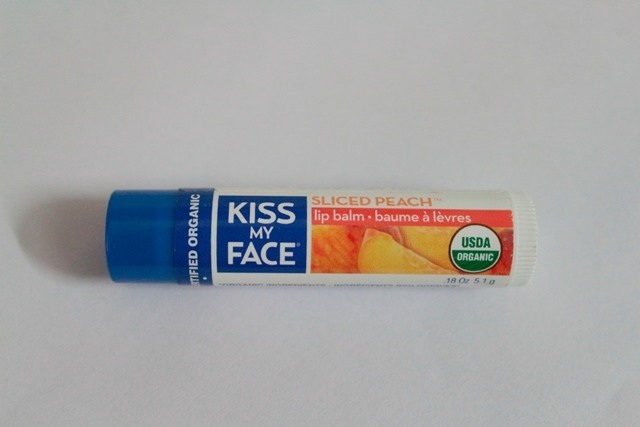 Kiss My Face Sliced Peach Organic Lip Balm  (5)
