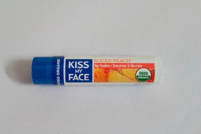 Kiss My Face Sliced Peach Organic Lip Balm  (6)