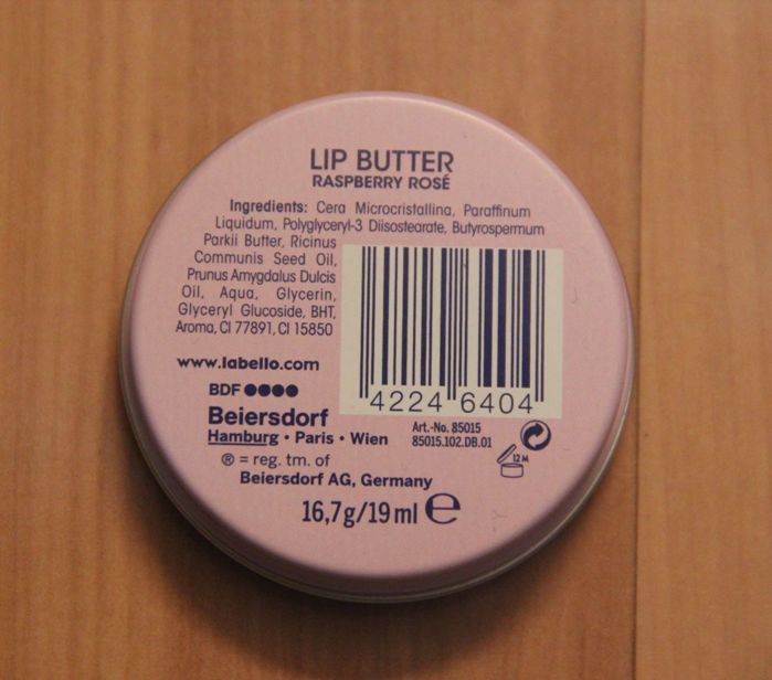 Labello Raspberry Rose Lip Butter Review2