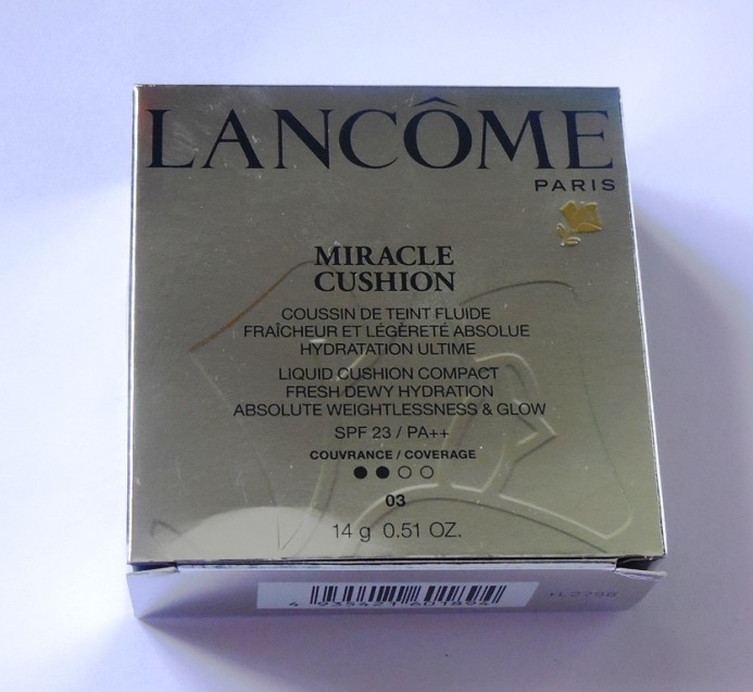 Lancome Miracle Cushion Liquid Cushion Compact Review
