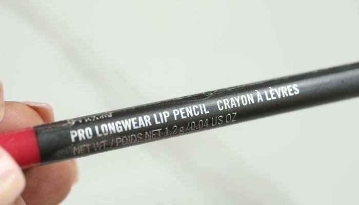 MAC Prolongwear lip pencil dynamo 1