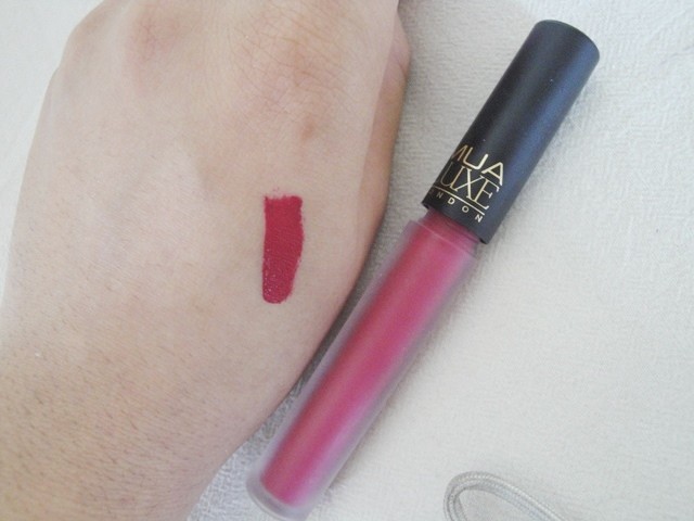 MUA Lip Lacquer In Dare Review and Swatch (3)