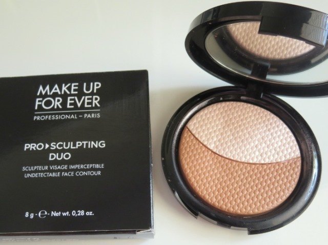 Make Up For Ever #1 Pink Beige Pro Sculpting Duo Undetectable Face Contour  (2)