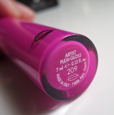 Make Up For Ever #209 Fushia Pink Artist Plexi-Gloss Lip Lacquer (4)
