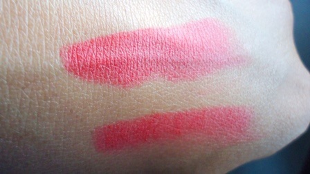 Makeup Revolution Dare Amazing Lipstick swatches (2)