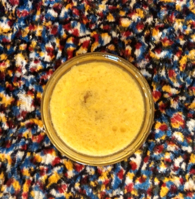 Mango and Egg Mask for Nourished and Shiny Hair5