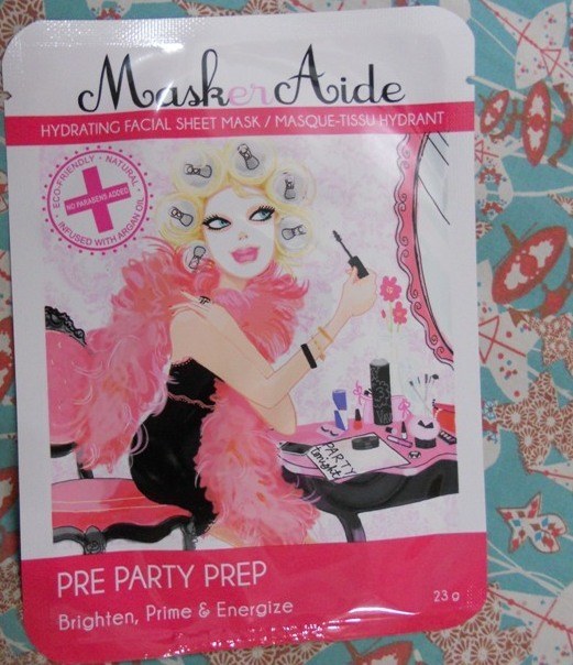Maskeraide Pre Party Prep Hydrating Facial Sheet Mask