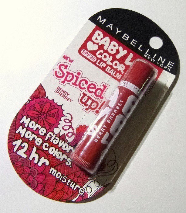Maybelline Baby Lips Berry Sherbet Spiced Up Lip Balm