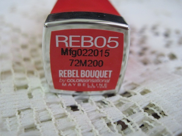 Maybelline #REB05 Color Sensational Rebel Bouquet Lipstick 2