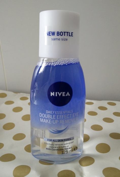 Nivea Double Effect Eye Make-Up Remover Review1