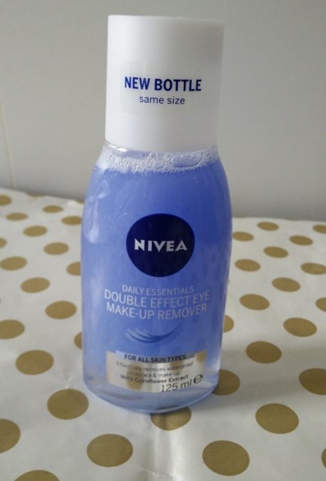 Nivea Double Effect Eye Make-Up Remover Review3