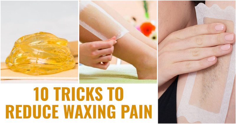 Painless waxing