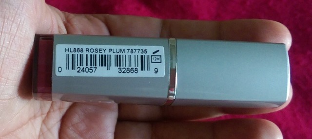 Palladio Herbal Lipstick in Rosey Plum04
