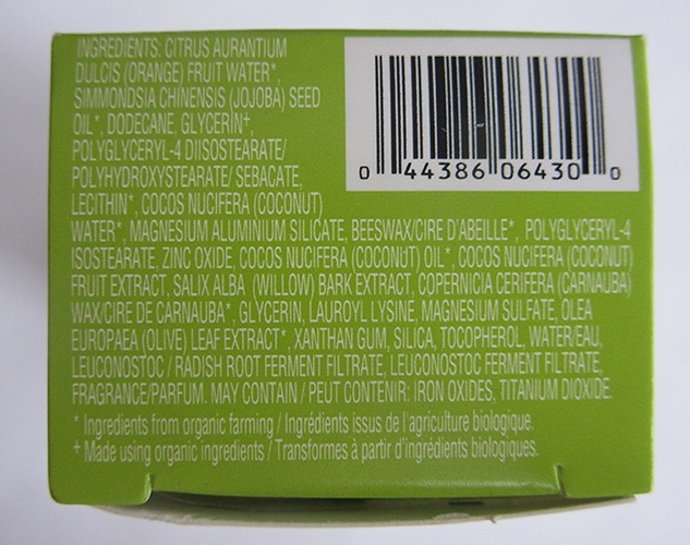 BB cream ingredients