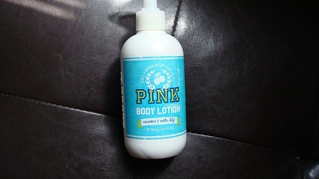 Victoria's Secret Pink Cucumber & Water Lily Body Lotion