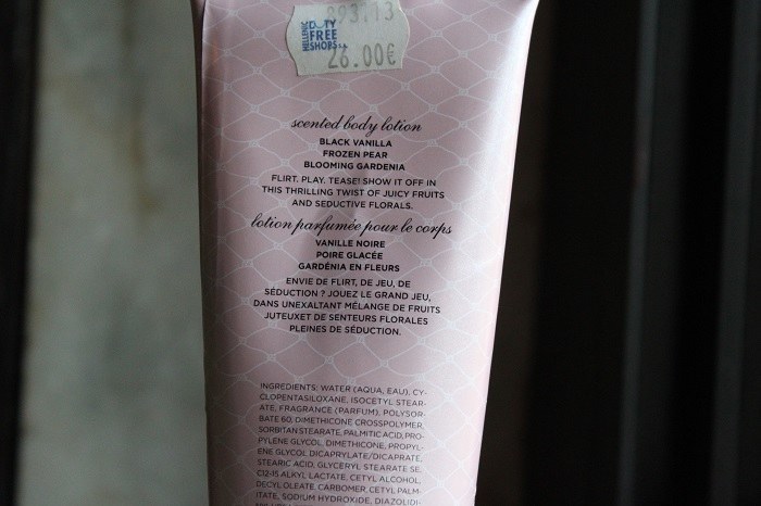Victoria’s Secret Sexy Little Things Noir Tease Scented Body Lotion