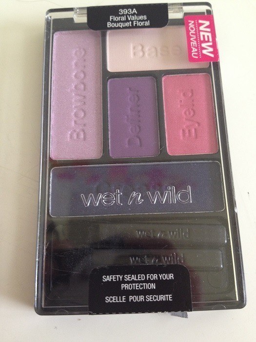 Wet N Wild Floral Values Color Icon Eyeshadow Palette Closed