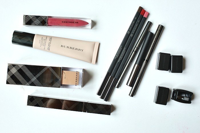 burberry eyeliners and foundations