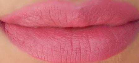 no7 pomegranate lipstick swatch1