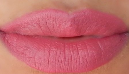 no7 pomegranate lipstick swatch2