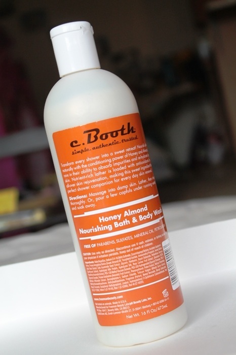 C. Booth Honey Almond Nourishing Bath and Body Wash Review10