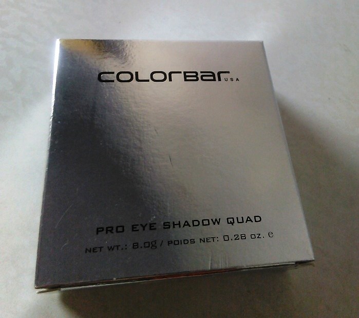 Colorbar Impeccable Act Pro Eye Shadow Quad Review