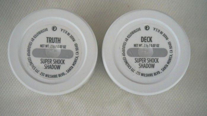 ColourPop Cosmetics Super Shock Shadow in Truth, Deck Review3