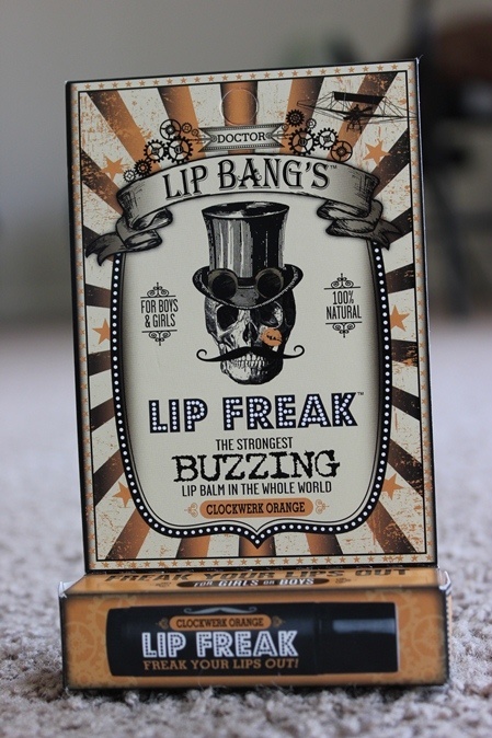 Doctor Lip Bang's Lip Freak Clockwerk Orange Lip Balm
