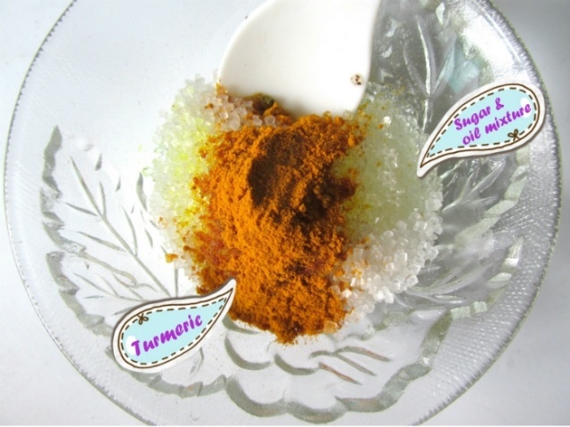 Essential Oil, Cocoa and Turmeric Body Scrub  (5)