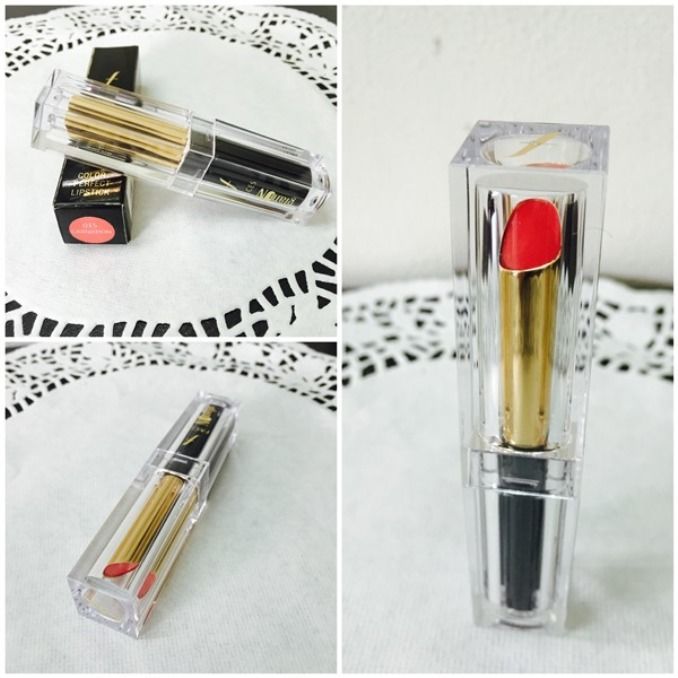 Faces 015 Carnation Glam On Color Perfect Lipstick Review1