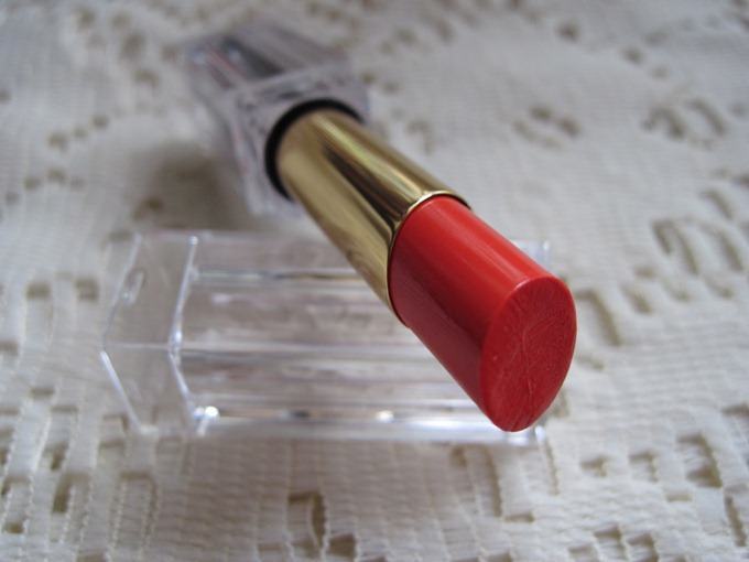 Orange lipstick