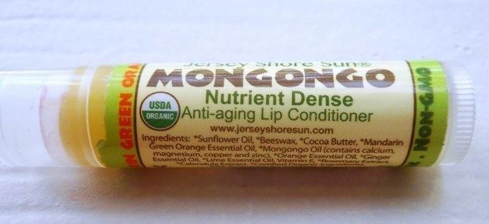 Jersey Shore Sun Mongongo Nutrient Dense Anti-Aging Lip Conditioner in Orange Review1