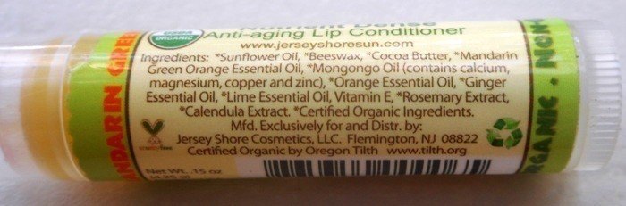 Jersey Shore Sun Mongongo Nutrient Dense Anti-Aging Lip Conditioner in Orange Review2